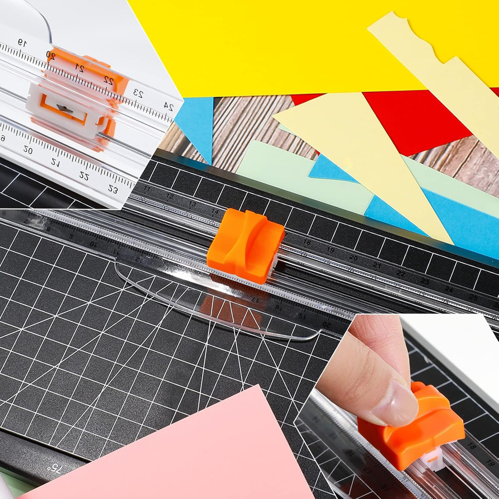 10 Pieces Paper Cutter Replacement Blade Cutting Replacement Blades Refill for A