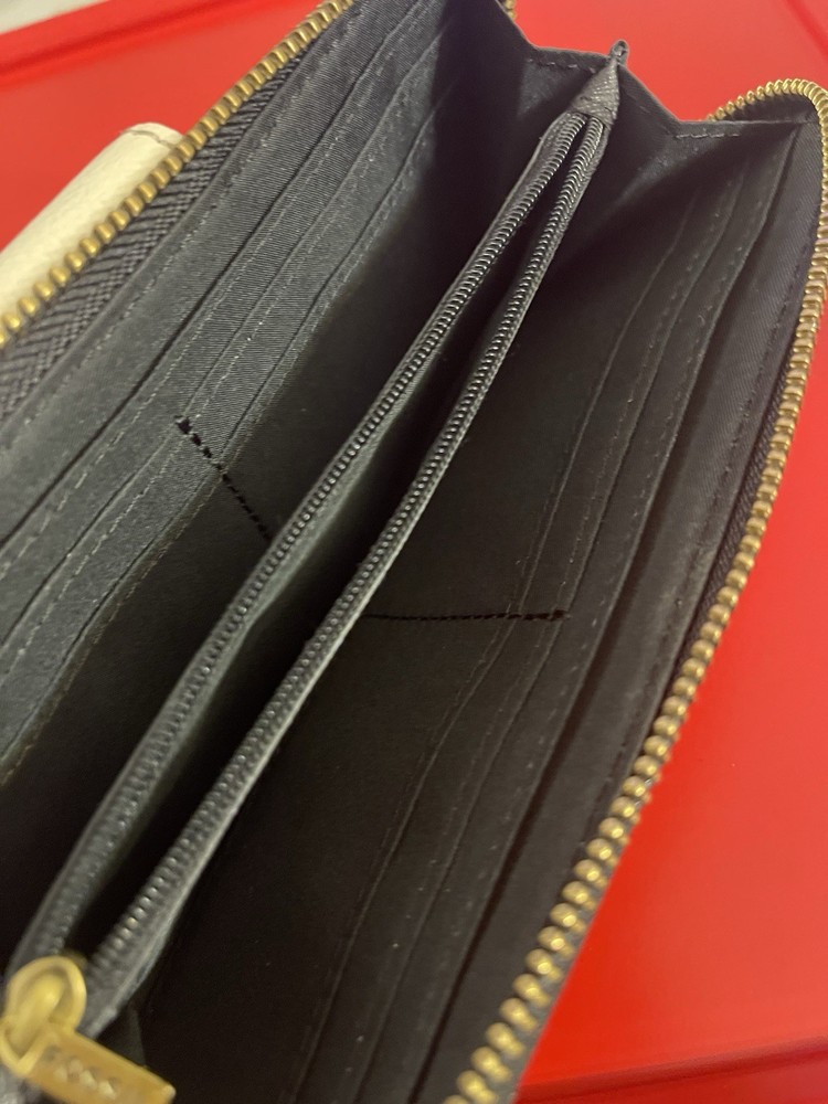 FOSIL MADISON WALLET GRAY LEADER PYTHON SNAKECLUTCH ORGANIZER