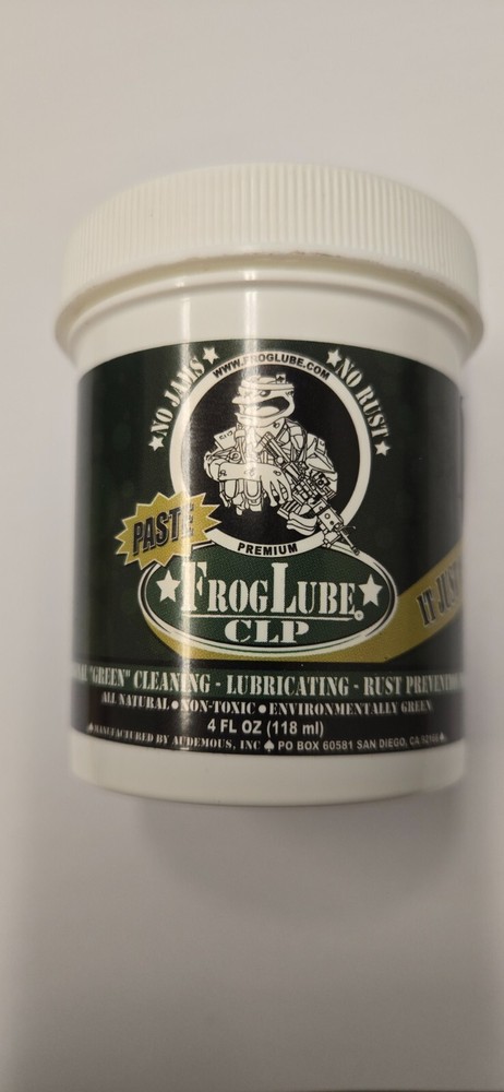FrogLube CLP Paste Jar. Cleaning, Lubricating & Rust Prevention