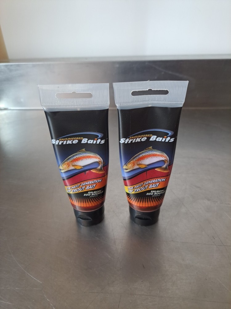 (2 Tubes) Engineered Strike Baits Fish Attractant - Salmon Egg Bounce