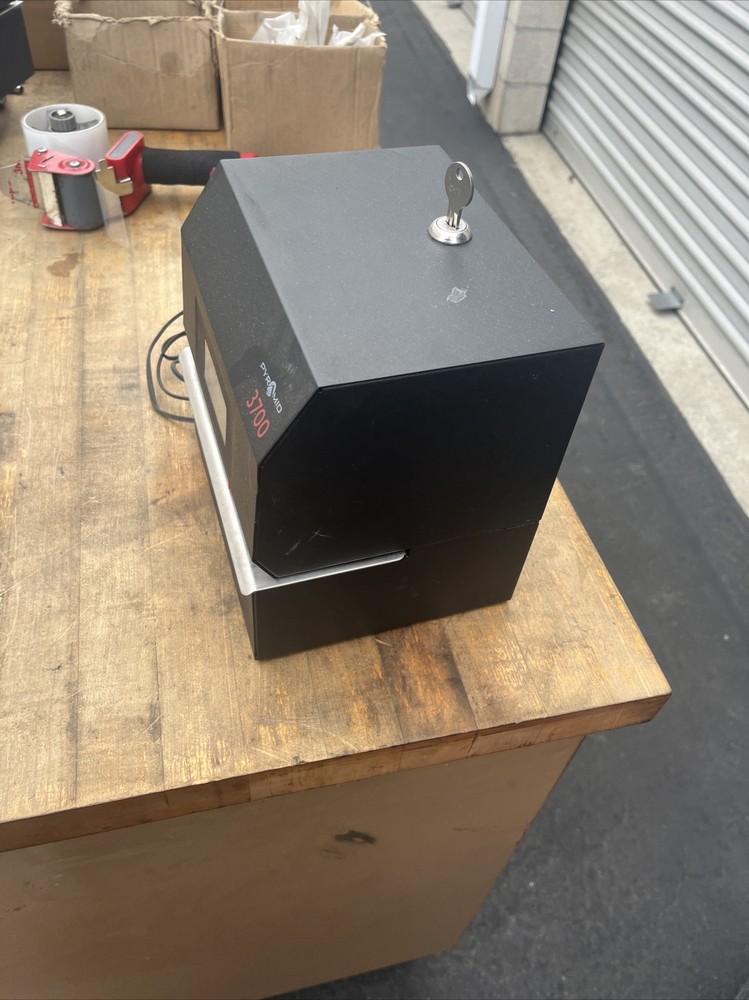 Pyramid Time Systems Model 3700 Heavy-Duty Time Clock