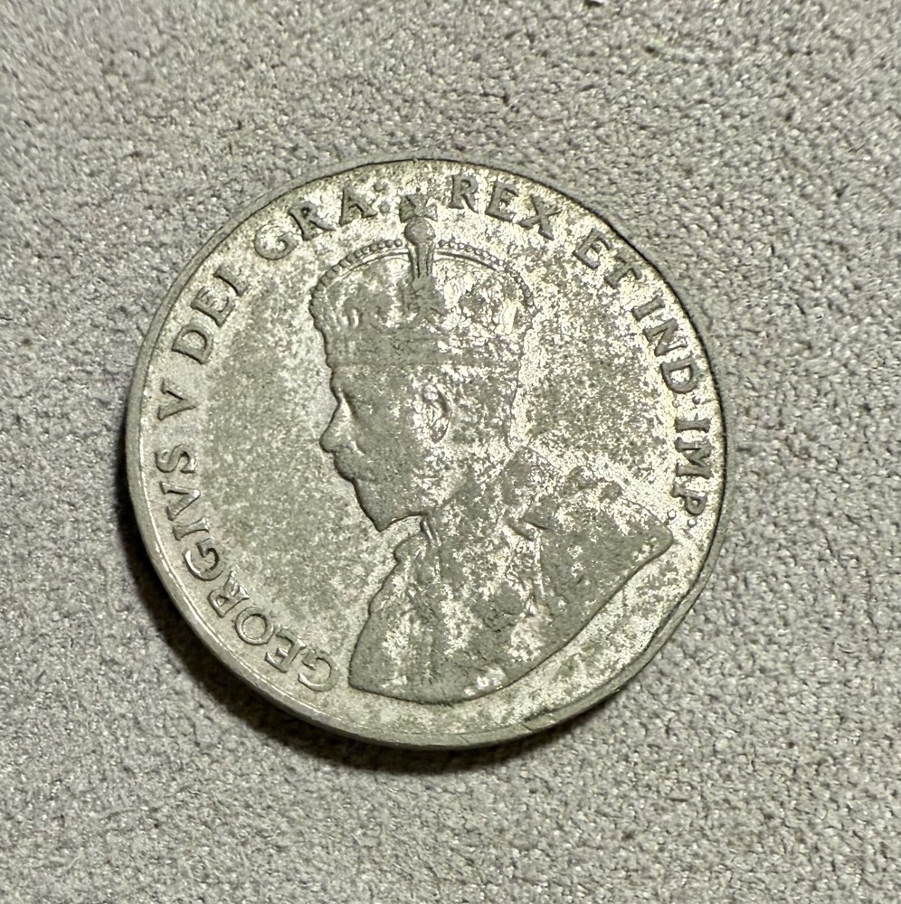 1924 Canada 5 Cent Coin