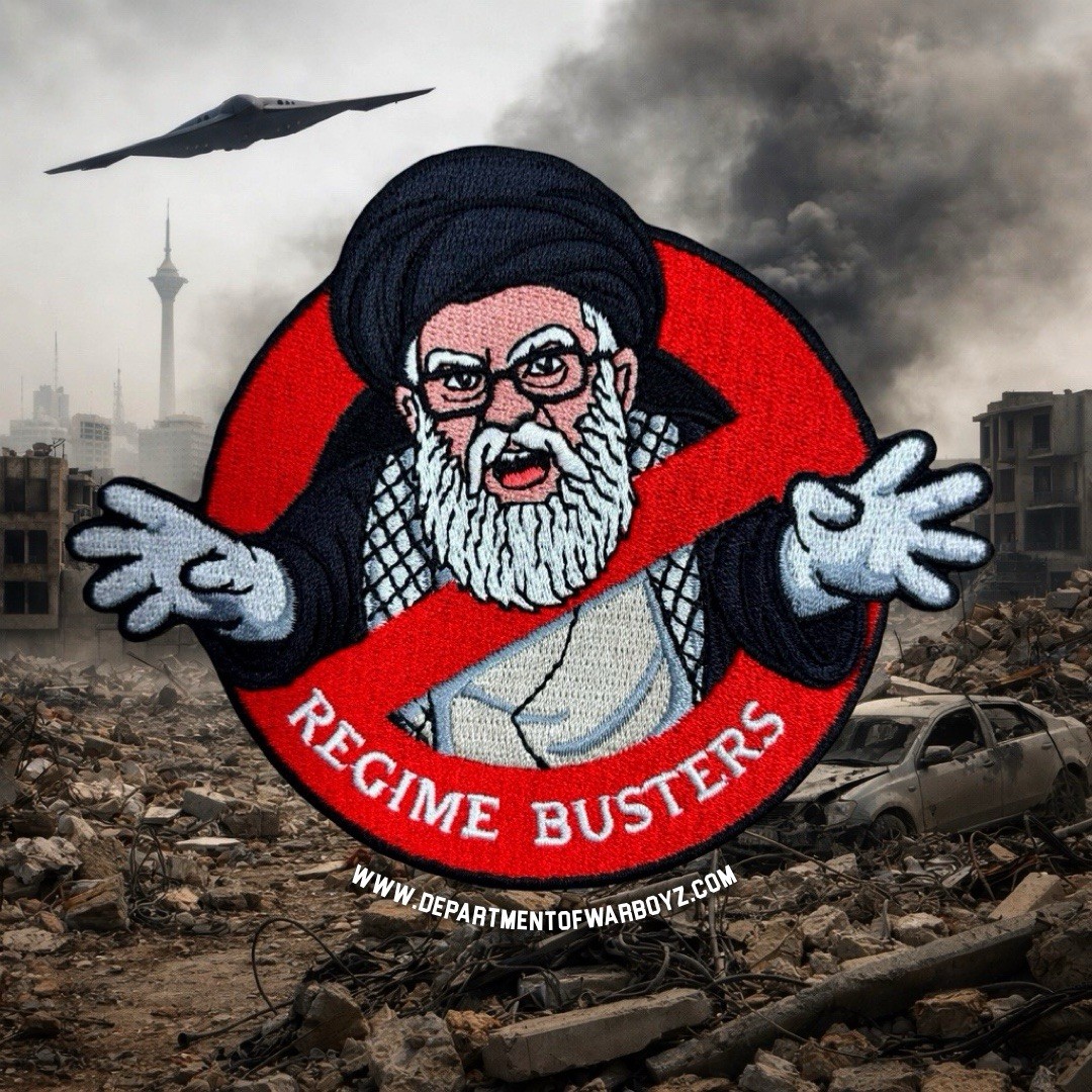 Operation Epic Fury Iran REGIME BUSTERS B-2 Ayatollah Squadron Patch