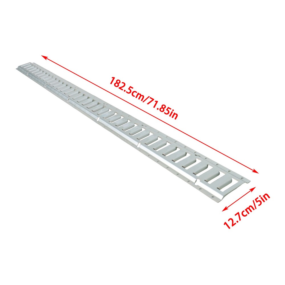 Labwork 4 Pack 6' E Track Tie Down Rail Kit Galvanized Steel For Vans Trailers