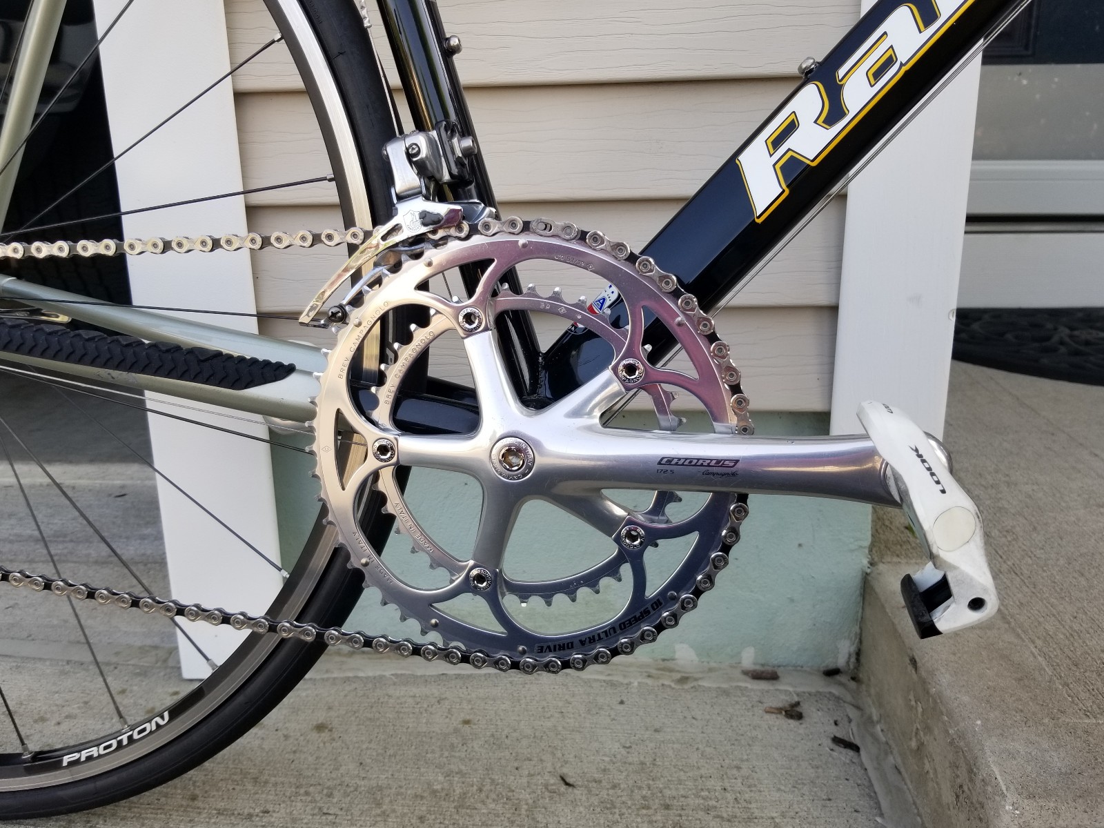 2003 Raleigh Professional, 56cm Columbus Steel Frame, Campagnolo Chorus Group