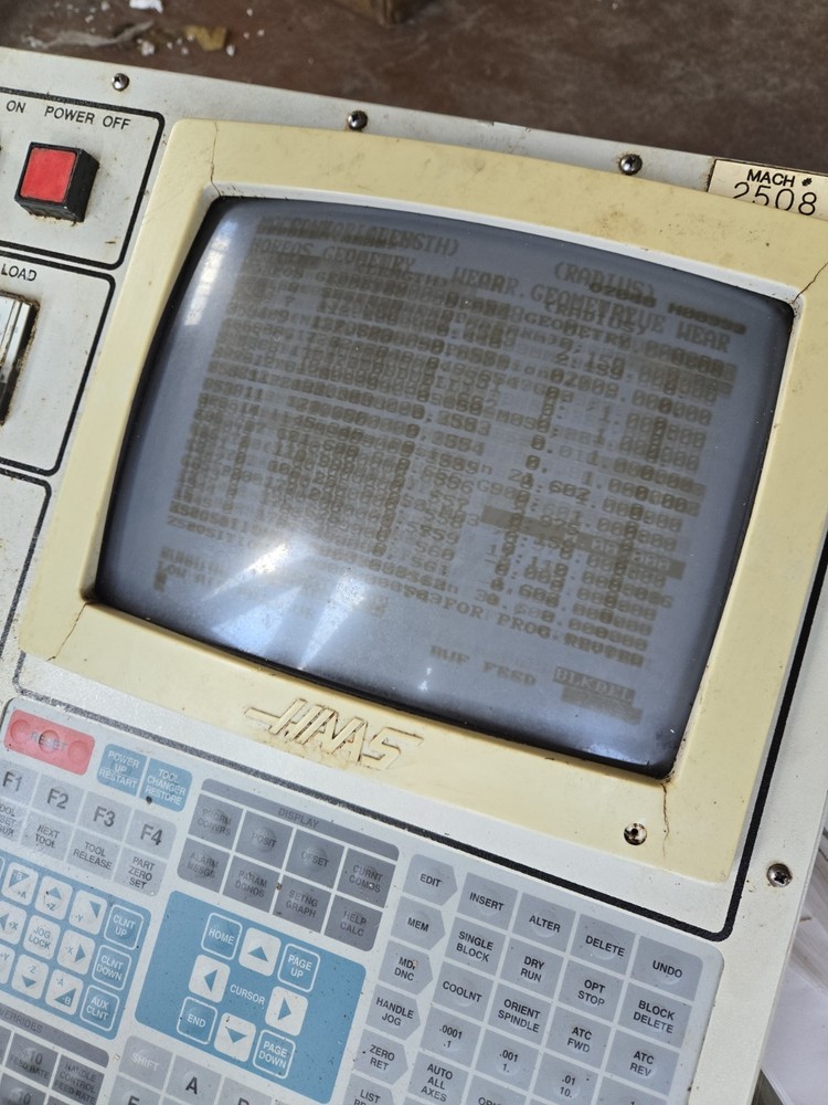 Haas Automation Control Simulation Panel Module Controller Mill Lathe Machine