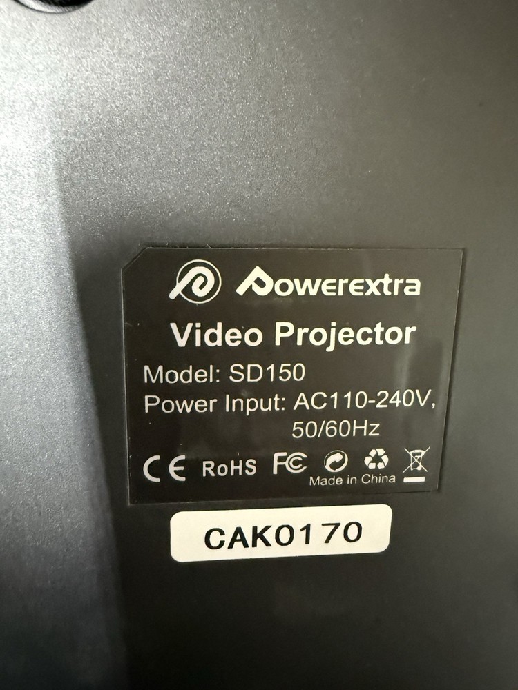 Powerextra Video Projector