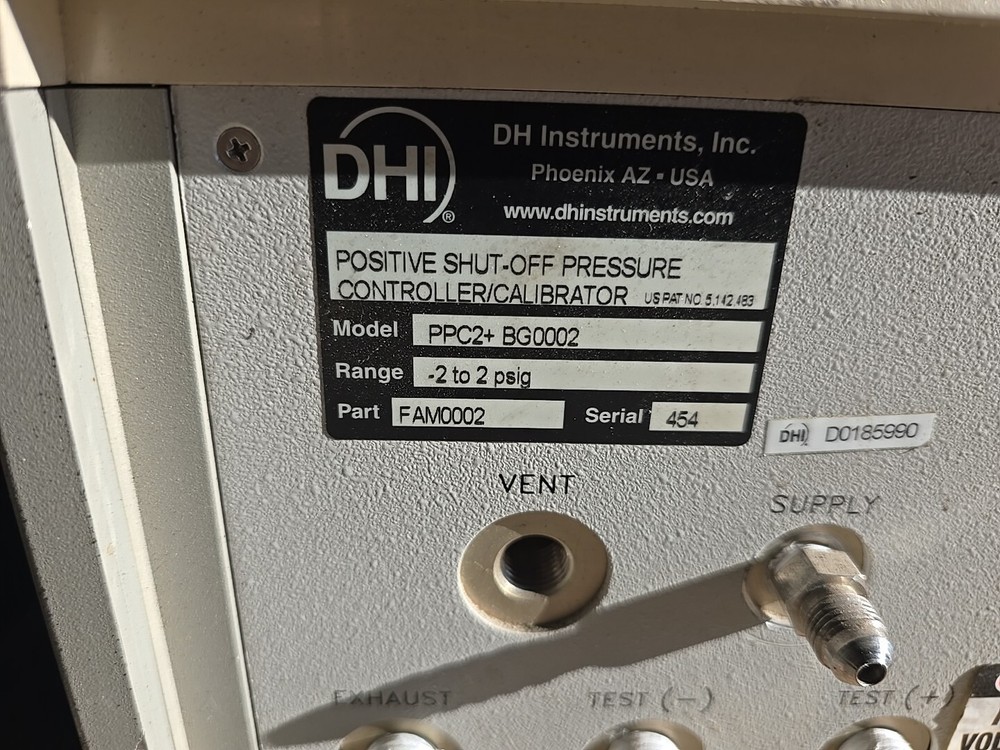 Fluke / DHI PPC2+ Automated Pressure Controller / Calibrator