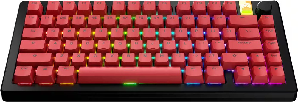 Glorious - GPBT Basics Universal Keycap Set Compatible with Most 100% 85% 80%...