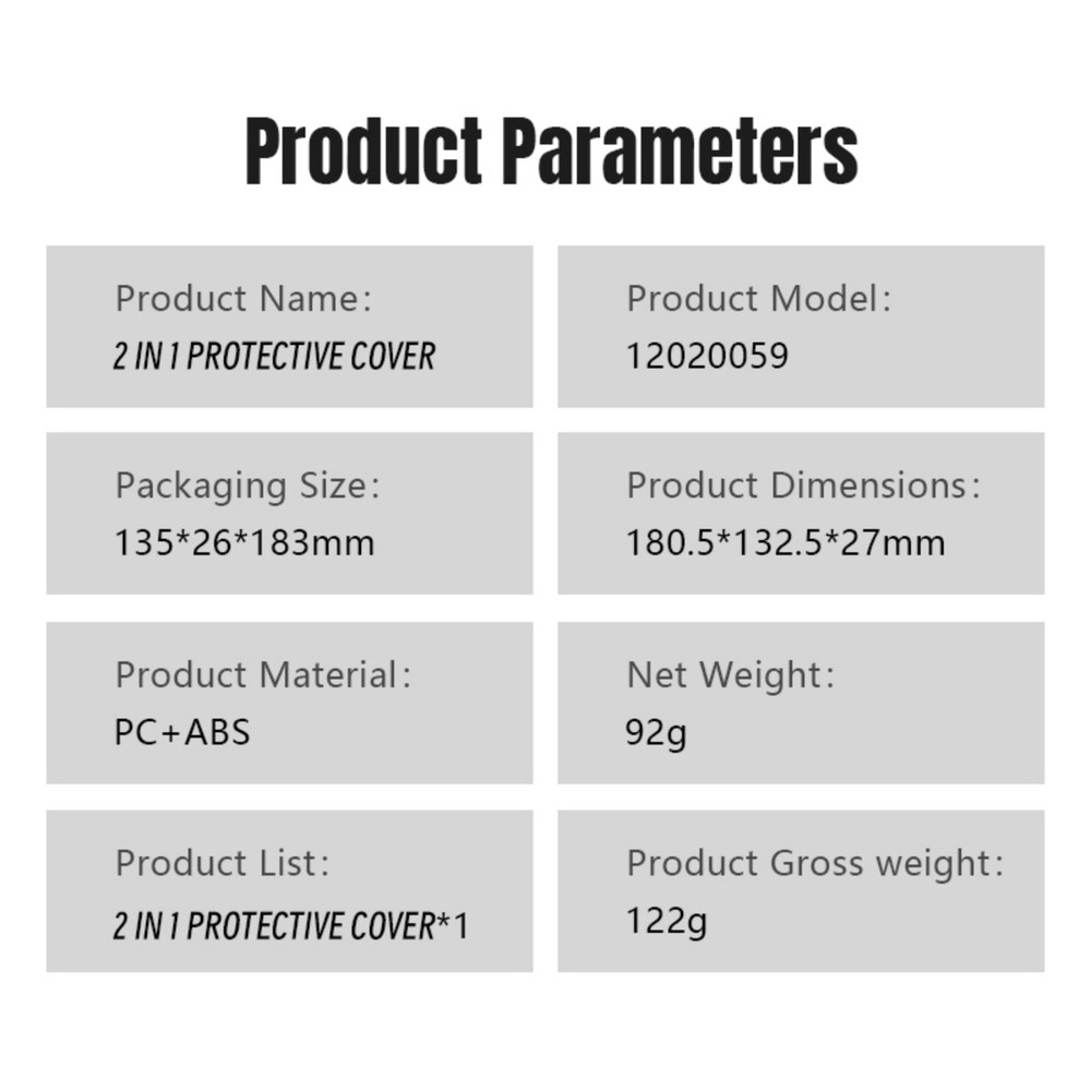 2-in-1 Sunshade Protective Cover for DJI RC Pro 2 Controller Scratch-Resistant