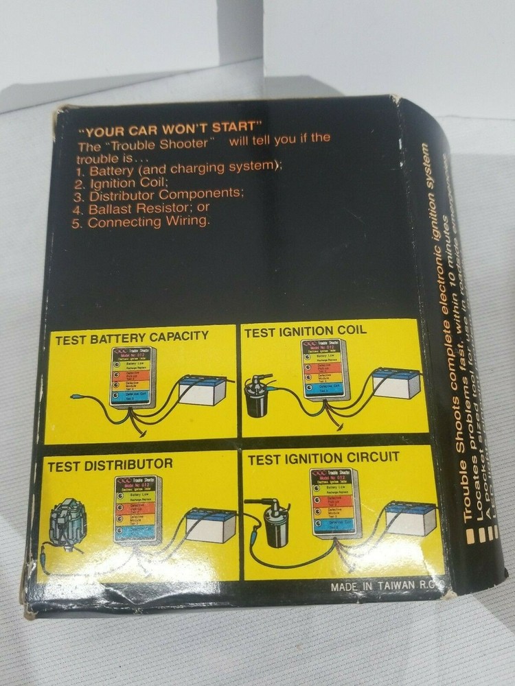 70'S VINTAGE ELECTRONIC IGNITION TESTER