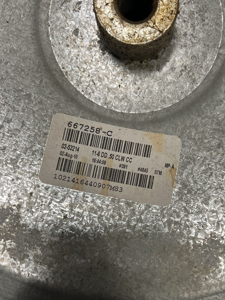 Nordyne 667258 Blower Wheel