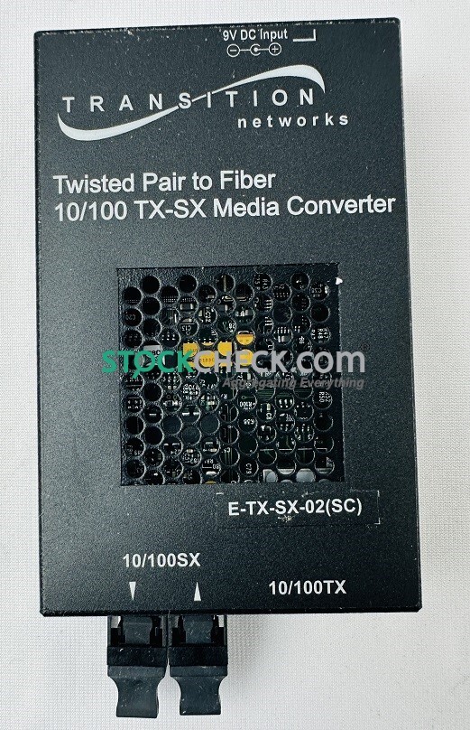 Transition Networks E-TX-SX-02(SC) Media Converter