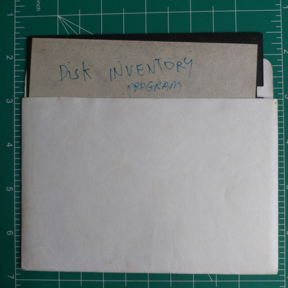 Commodore 64 Disk Inventory Program 5.25" Floppy Drive Disc C64 C128