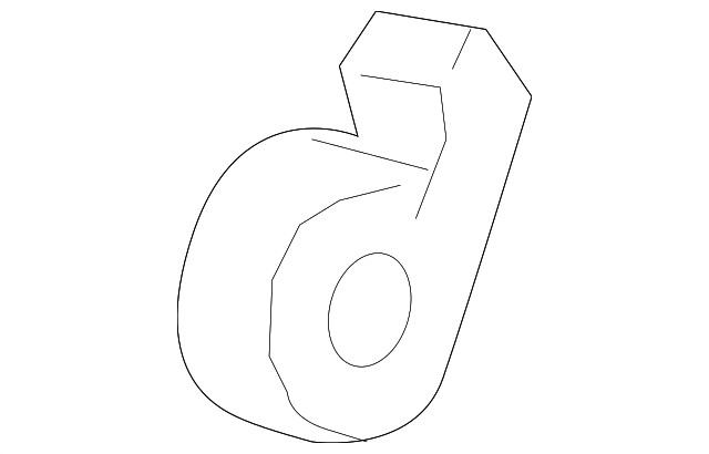 Genuine GM Seat Back Frame Damper 39062287