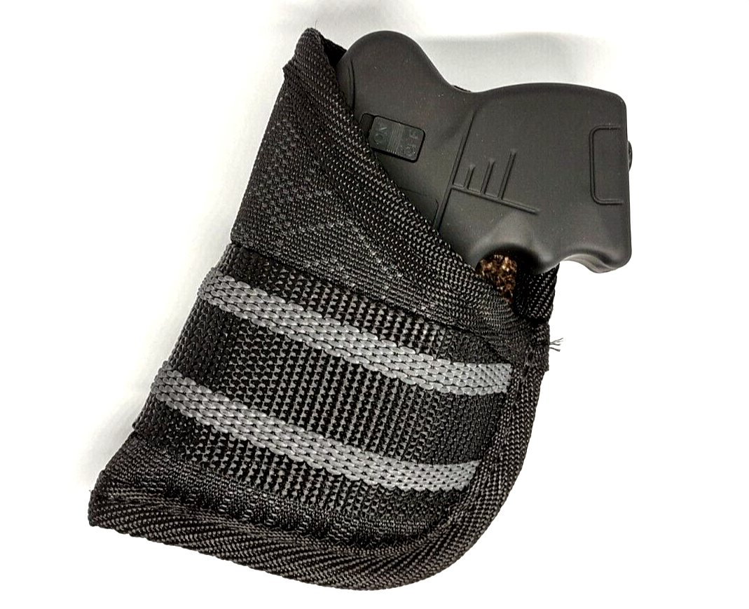 DZS 10 Million Volt Rechargeable Pistol Grip STUN GUN w/ Light & Pocket Holster