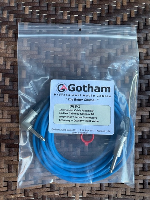 DGS ValueFlex Cable Assemblies Right Straight 06 FT BLUE