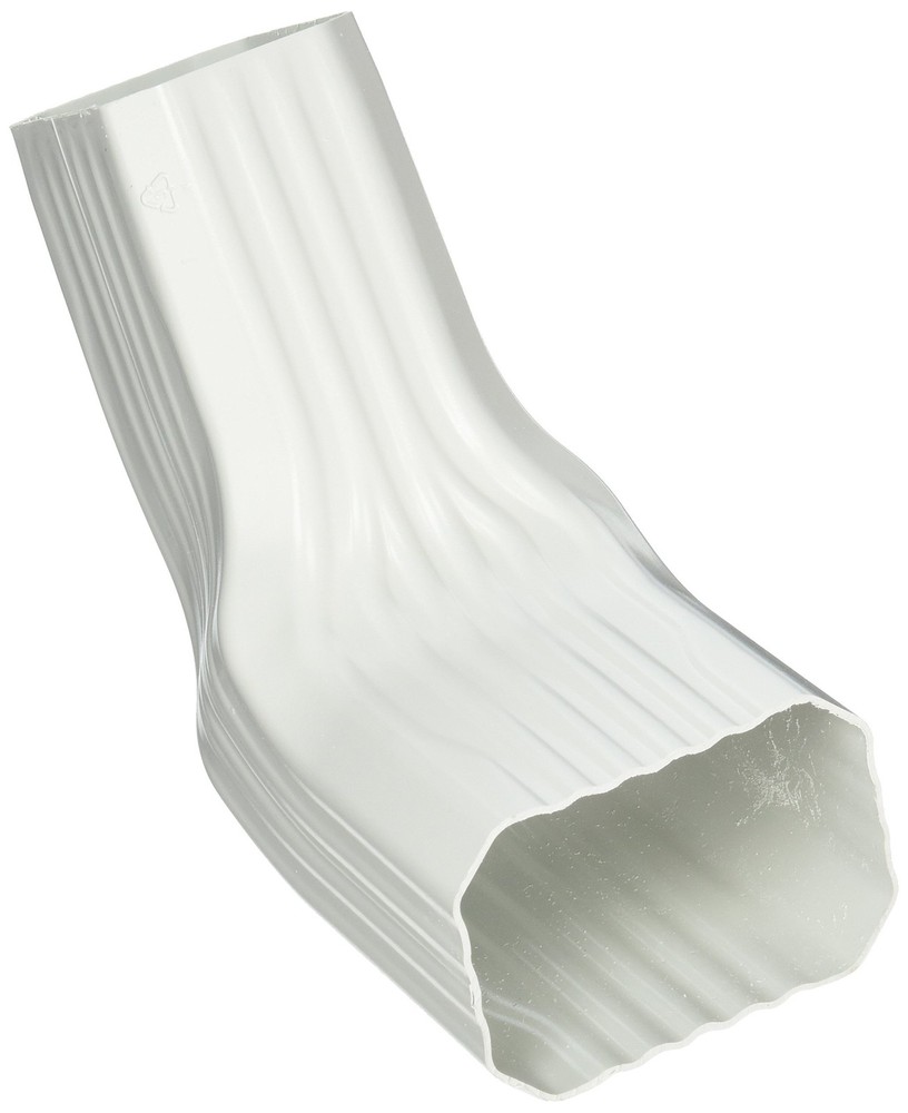 37064 Transition Elbow, Vinyl, White