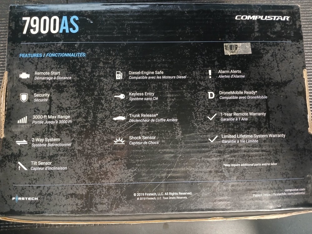 Compustar CS7900-AS All In One 2-Way 3000-FT Range Remote Start Security System