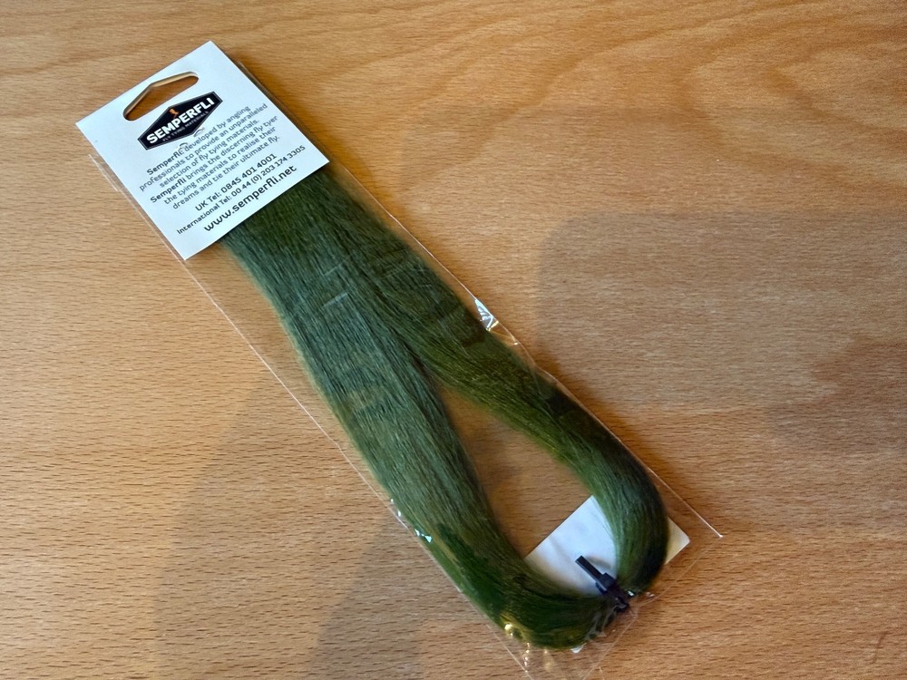 Fly tying materials - semperfli cashmere monkey olive
