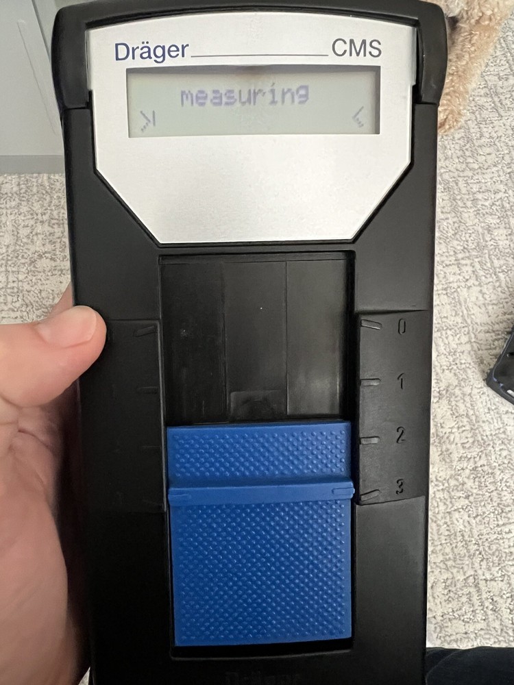 Dräger CMS Analyzer Chip Measurement System Gas Detector + CMS Analyzer