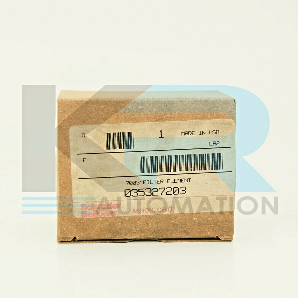 NEW Schrader Bellows 035327203 Filter Element 7003