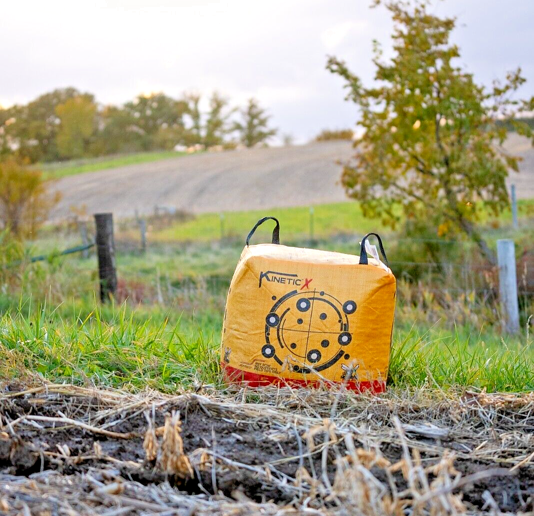 Morrell Yellow Jacket Kinetic X Archery Target | For Crossbows 4 sides 500 FPS