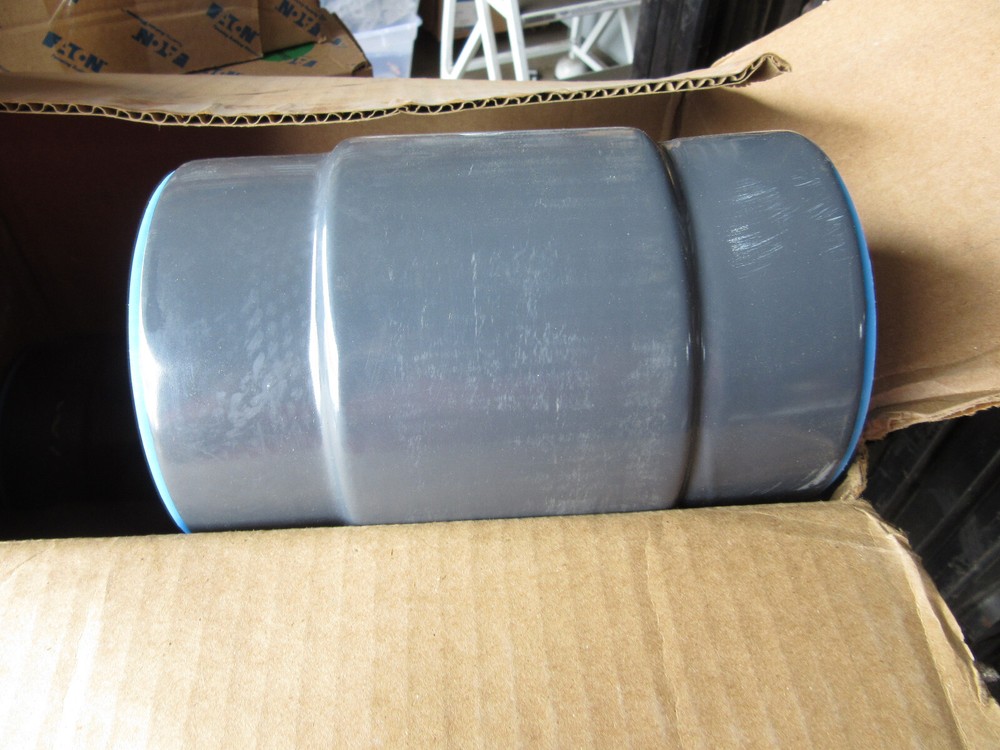 Perma-Cote CPL-400, 4" PVC Coated Threaded Coupling New