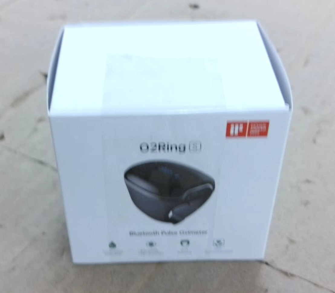 Wellue O2Ring-S Oxygen Monitor with Vibration Reminder Bluetooth Pulse Oximeter