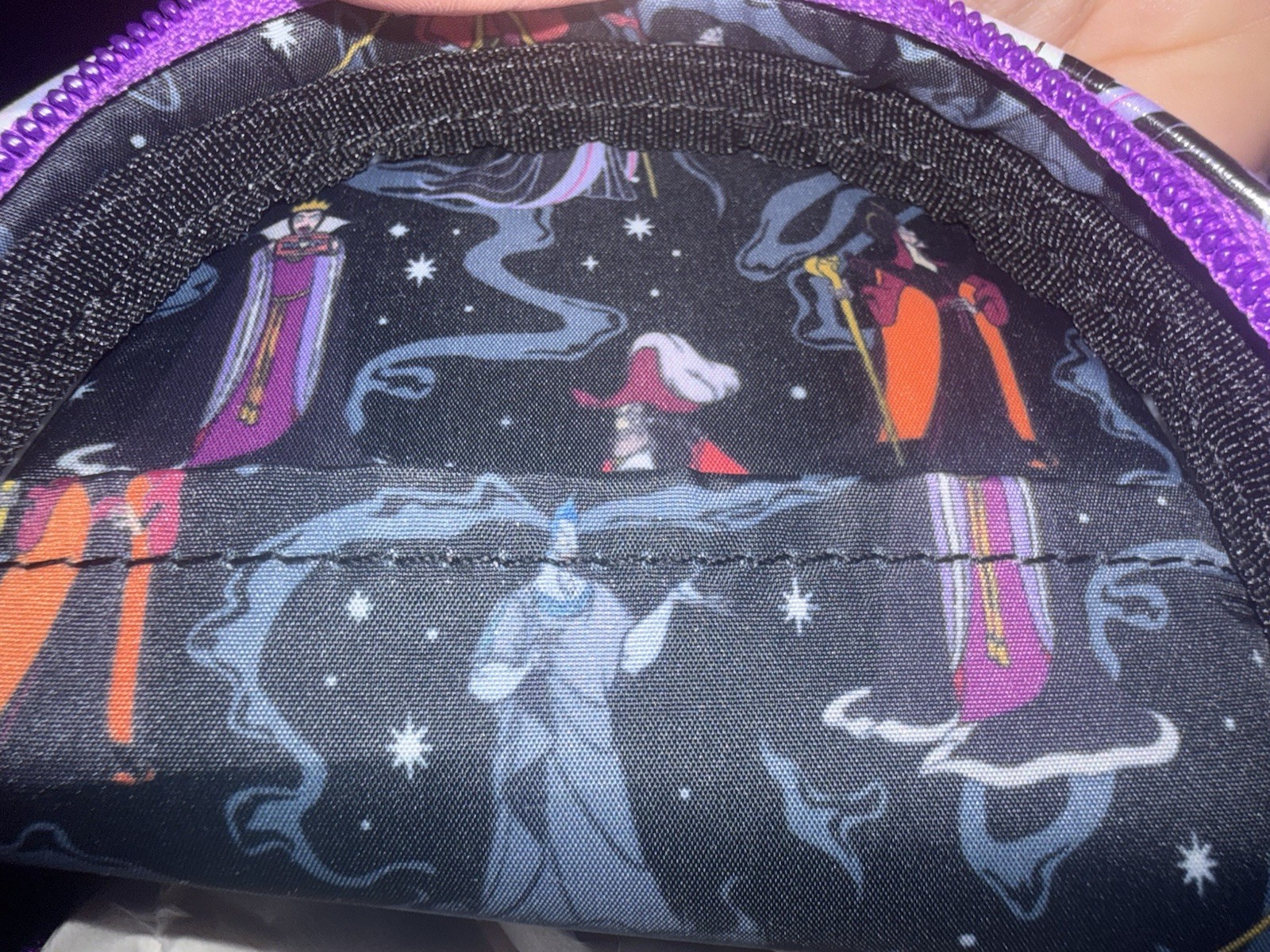 NWT Disney Loungefly Villains All Over Print Pencil Pouch