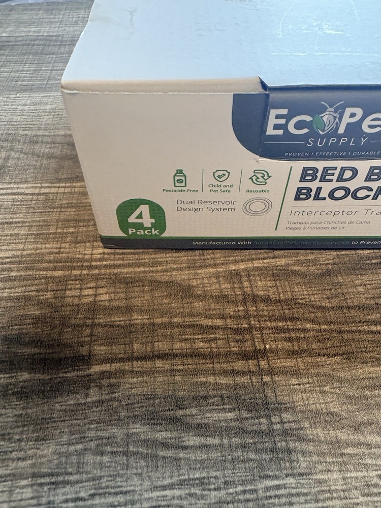 Bed Bug Interceptors – 4 Pack | Bed Bug Blocker (Pro) Interceptor Traps | Insect