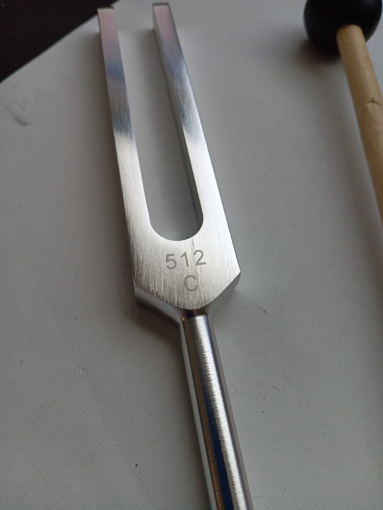 tuning fork set for healing 512hz C