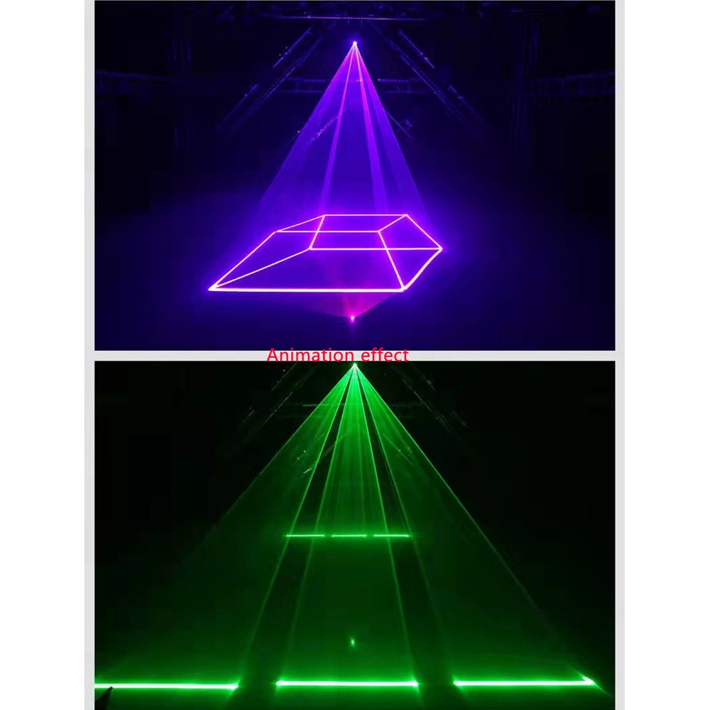 1pc RGB 200mW stage light animation light semiconductor solid-state laser