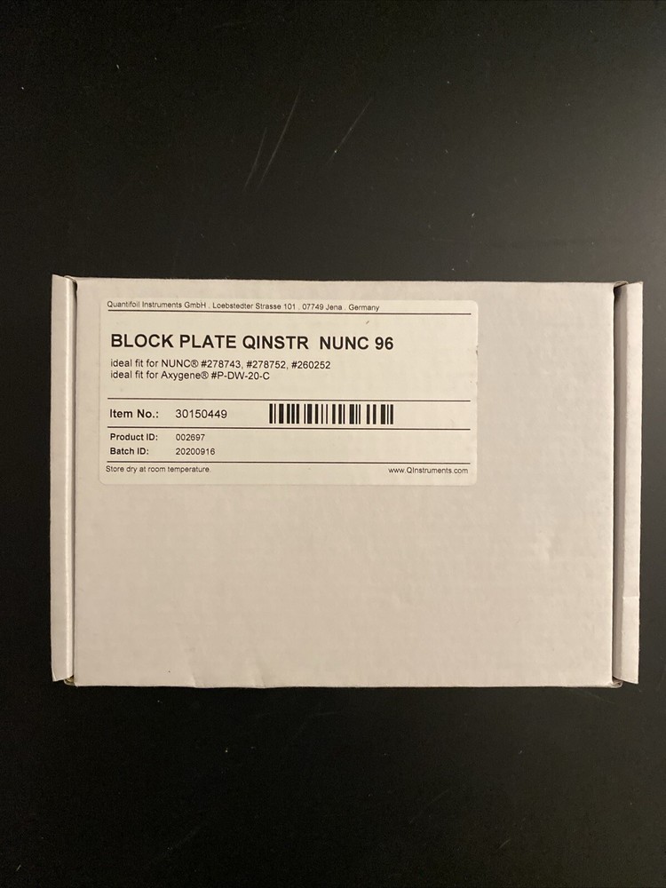 block plate QINSTR nunc 96