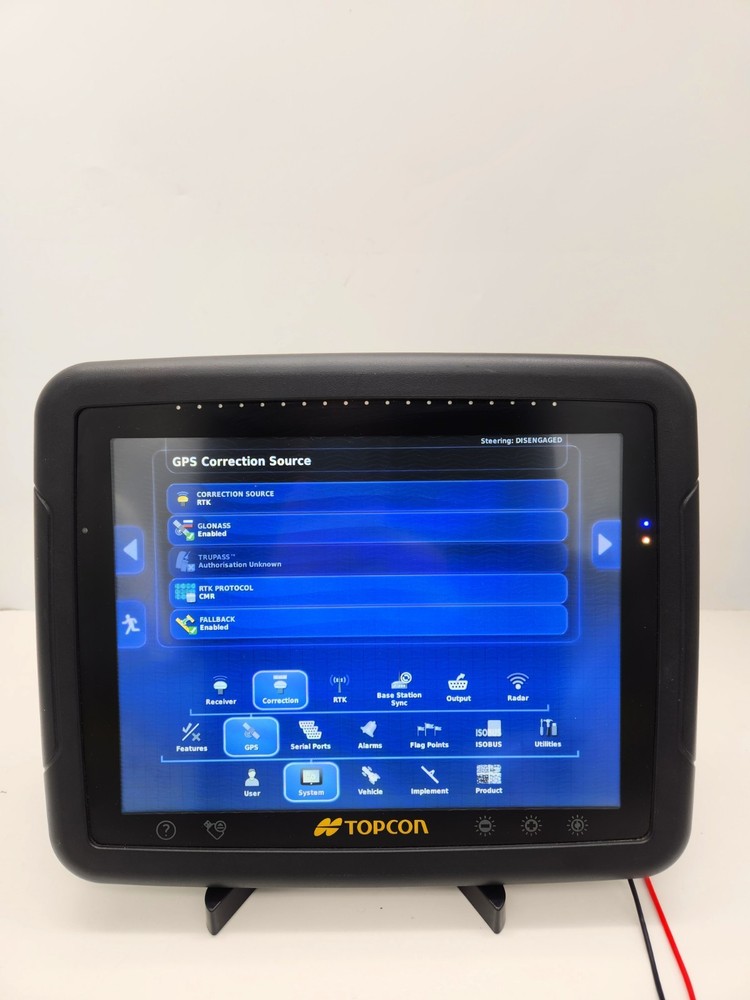 Topcon X30 Console AGA4477 | Section Control & Auto Steer | 12.1" Display