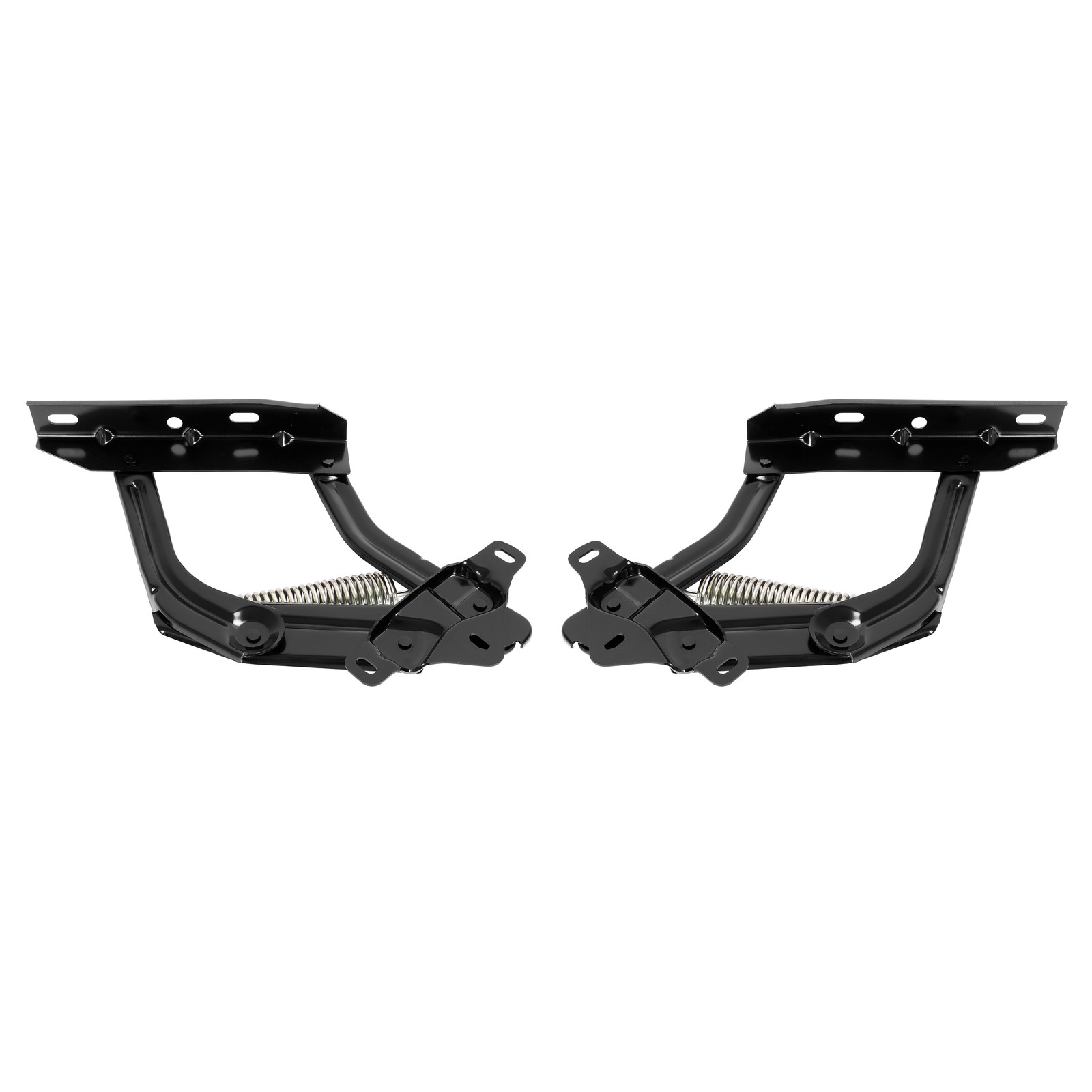 Hood Hinges Pair LH+RH For 1973-1979 Ford F100 F150 F250 F350 Bronco w/ Spring