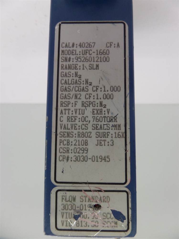 Unit Instruments UFC-1660 Mass Flow Controller - N2