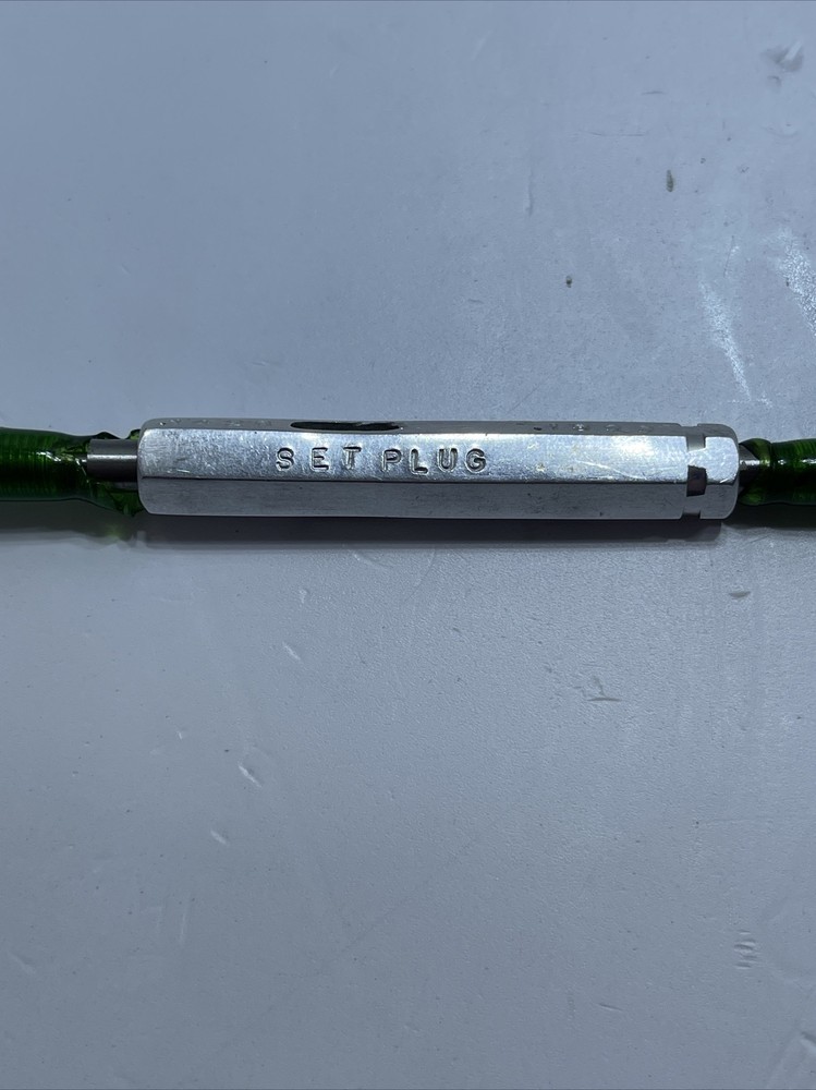 Hemco .1428 .1399 GO NO GO Set Plug Threaded Gage 8-32 NC-2A