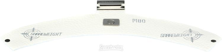 Snareweight M80 Leather Tone Control Dampener - White