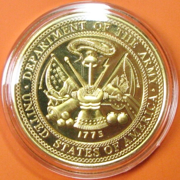 US Army Sergeant First Class - E7. Challenge Coin. 1.5". 70b.