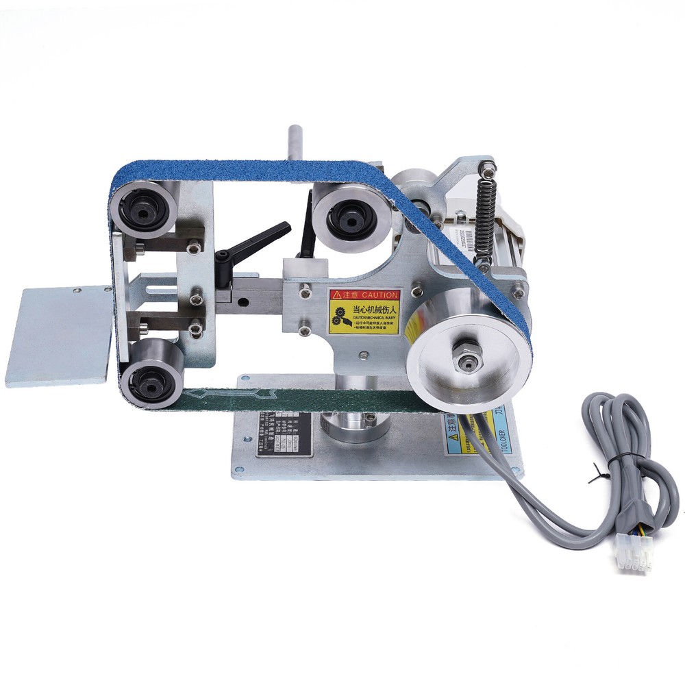 Belt Sander Bench Grinder Knife Sharpener with Large Table Polishing Sander