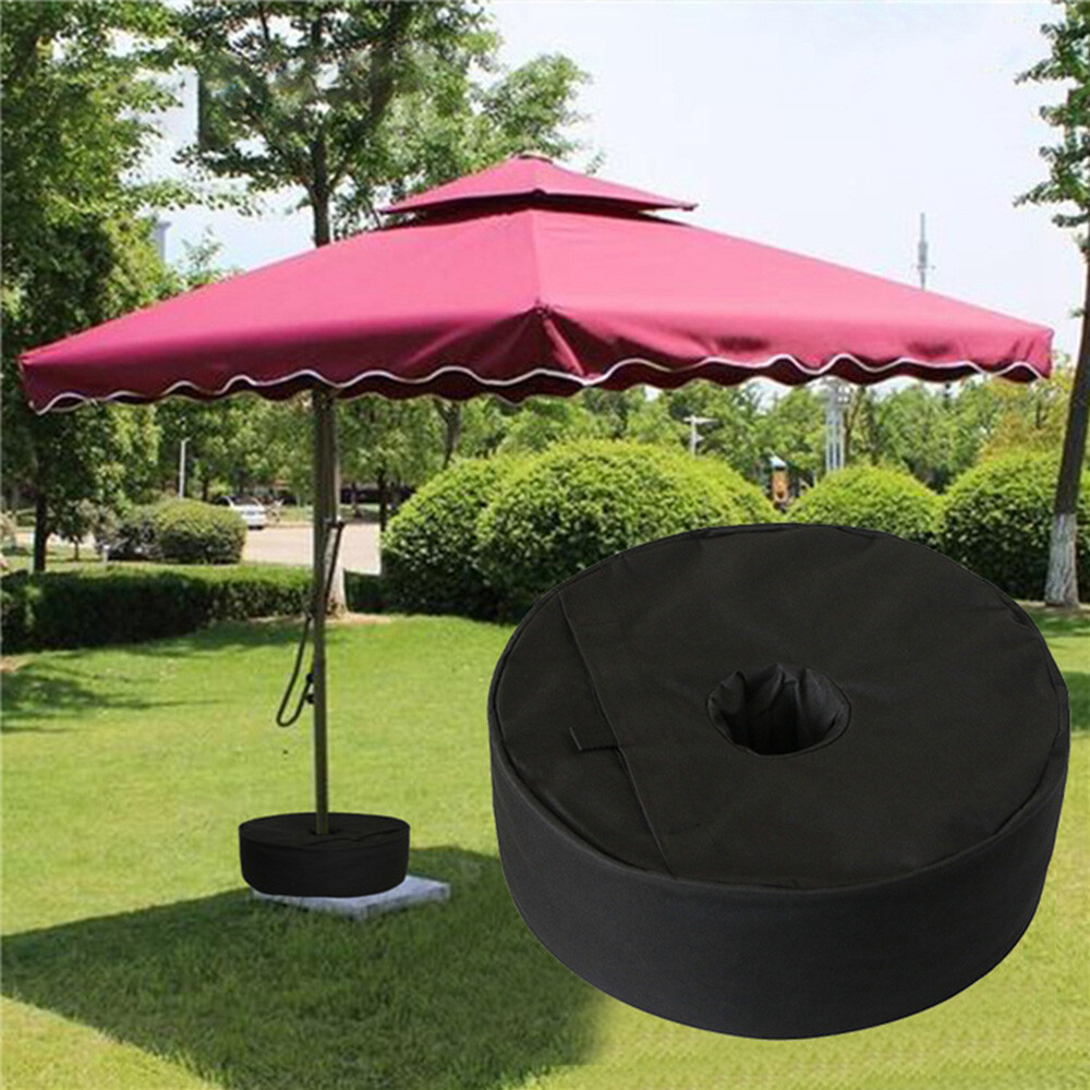 18" Round Weight Sand Bag for Outdoor Umbrella Garden Base Holder bag USAA NEW##