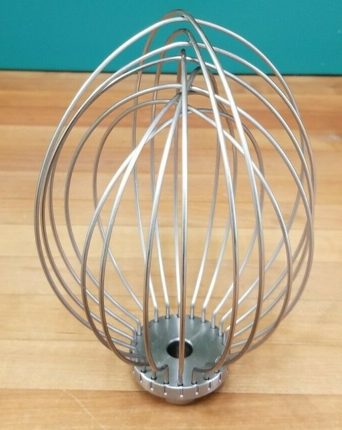Hobart N50, 5 Quart Stainless Wire Whip Attachment. N5D for 5 Qt N-50 Mixers