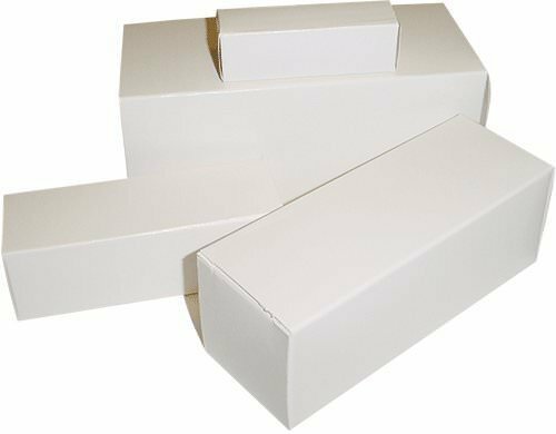 QTY 100 - ASSORTED EMPTY WHITE VACUUM TUBE BOXES - 12AX7, 6V6GT, 6L6, 5U4G ETC