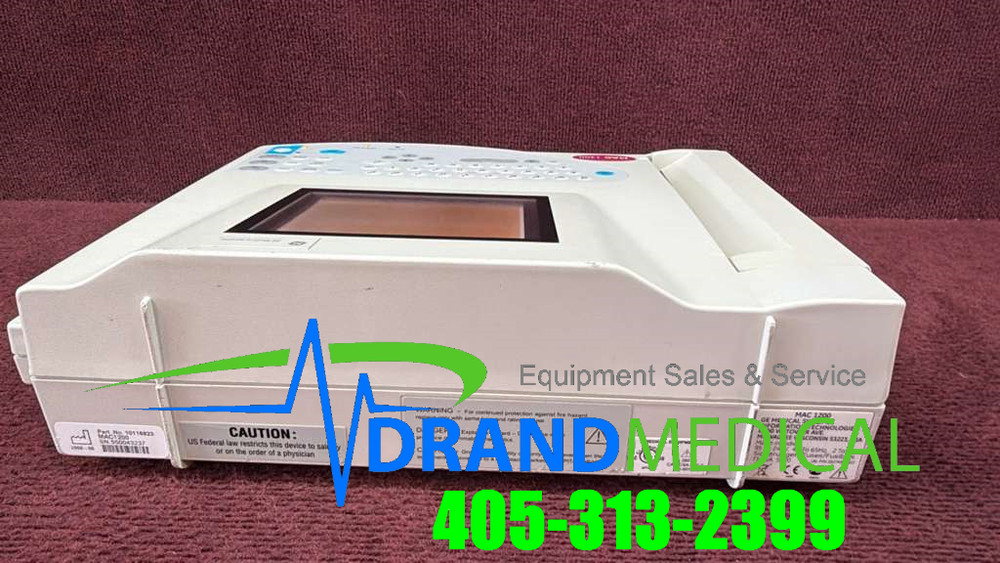 GE MAC1200 Portable ECG Unit