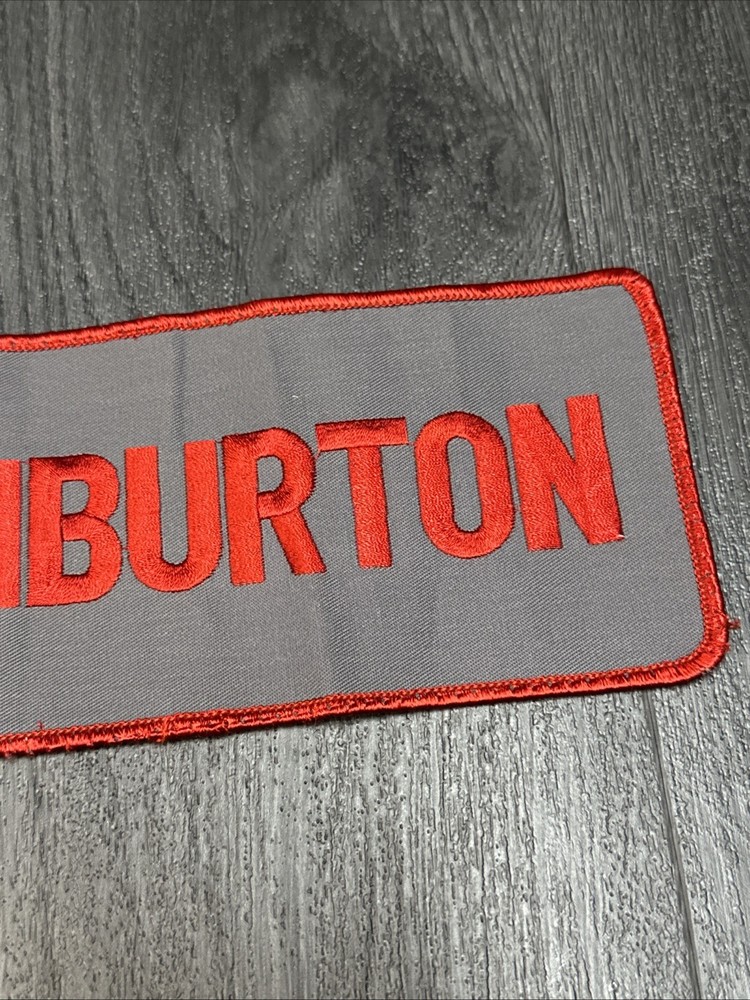 Halliburton Large Uniform Patch Vintage 9.25"X3.5"