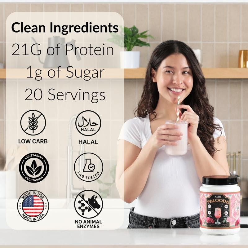 KULFE Falooda Whey Isolate Protein Powder