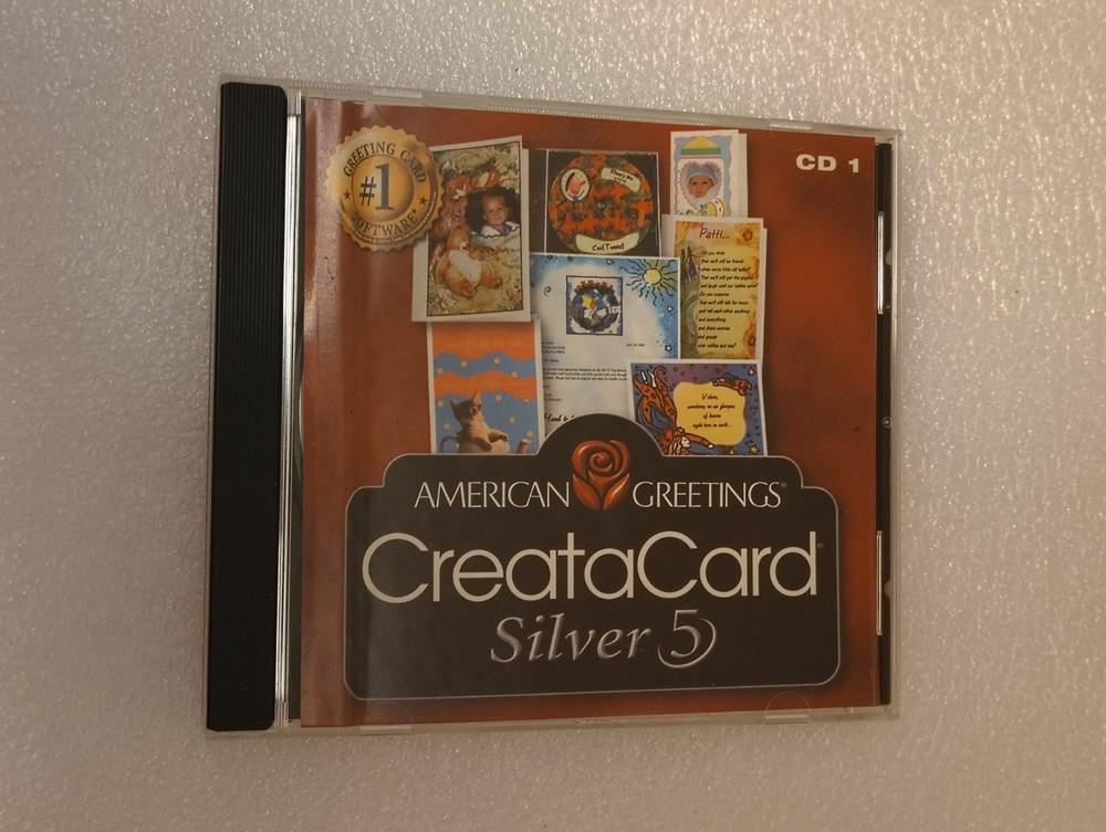 Amercian Grettings CreataCard Silver 5