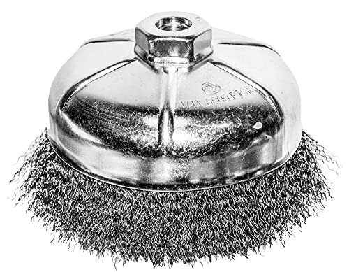 Century Drill 76055 Angle Grinder Cup Brush, 5" Crimped