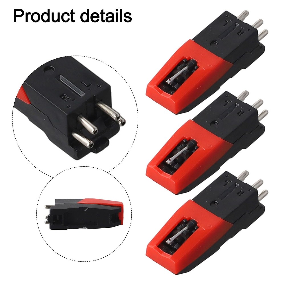 Incredible Sound Enhancement with This 3 Pack Turntable Needle Replacement Set